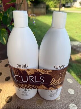 SURFACE ~Curls Shampoo & Conditioner ~33.8oz. Duo Set ~BRAND NEW! ~MSRP: $160